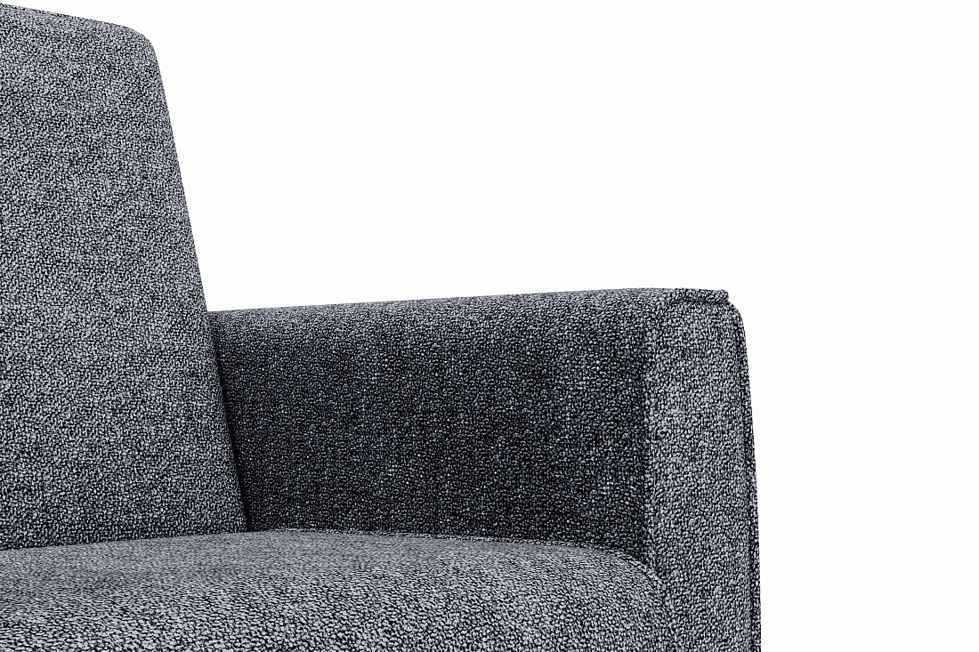 Женева / кресло для отдыха велюр bubble 19 темно-серый